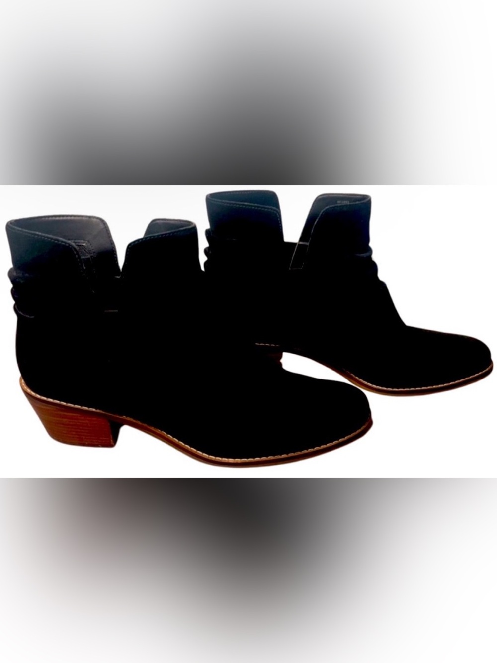 Cole Haan Size 8 Womens Alayna Slouch Bootie Heeled
Black Suede Classic Luxury